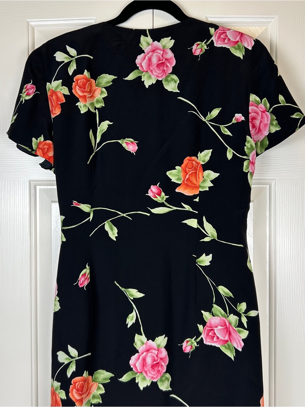 Vintage Spenser Jeremy 100% Silk Wrap Dress - Picture 11 of 15